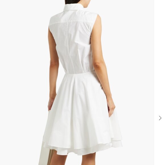 PROENZA SCHOULER Cindy layered cotton-poplin shirt dress - Picture 2 of 8